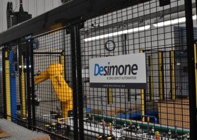 Cellule de décaissage robotisée