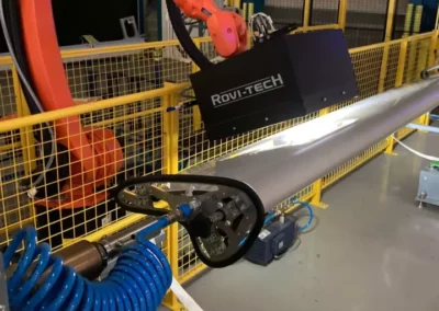 Inspection of aircraft wing leading edges