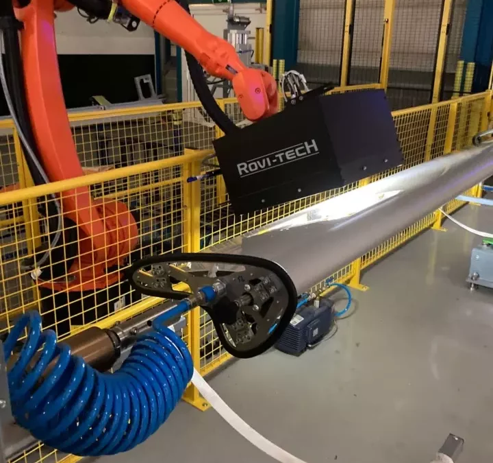 Inspection de bords d’attaque d’ailes d’avions